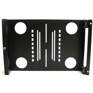 StarTech.com Universal Swivel VESA LCD Mounting Bracket for 19in Rack or Cabinet - Mount a 17-19 inch LCD panel with tilt 