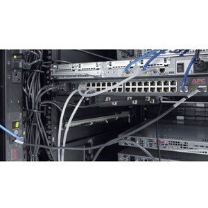 Vertical Cable Organizer. 8 Cable Rings. Zero U