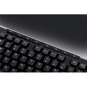 Logitech K270 Tastatur - Kabellos Konnektivität - USB Schnittstelle - Deutsch - QWERTZ Layout - Schwarz - Funk - 10 m - 2,