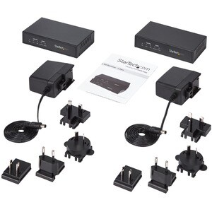 StarTech.com Gigabit Ethernet over Coaxial Unmanaged Network Extender Kit - 2.4km - 2.40 km Extended Range - Steel
