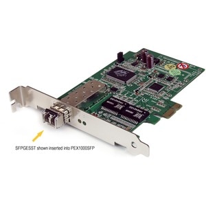 StarTech.com Cisco SFP-GE-S Compatible SFP Module - 1000BASE-SX - 1GE Gigabit Ethernet SFP 1GbE Multimode Fiber MMF Optic 