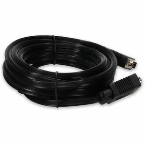 AddOn 25ft VGA Male to VGA Male Black Cable For Resolution Up to 1920x1200 (WUXGA) - 25 ft VGA Video Cable for Video Devic