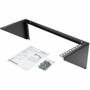 StarTech.com 4U Wall Mount Patch Panel Bracket - 19 inch Steel Vertical Mounting Bracket for Network and Data Equipment (R