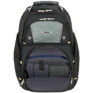 Estuche de transporte Targus Drifter II TSB239US Robusto (Mochila) para 43.2cm (17") Portátil - Negro/Gris - Conforme con 