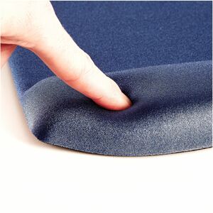 Fellowes® PlushTouch™ Foam Mouse Pad Wrist Support with MICROBAN® - Blue (9287301) - 1" x 7.25" x 9.38" Dimension - Blue -
