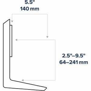 Monitor Handle Kit for up to 32" Displays (Black)