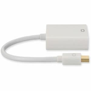 Mini-DisplayPort 1.1 Male to HDMI 1.3 Female White Adapter For Resolution Up to 2560x1600 (WQXGA) - 100% compatible and gu