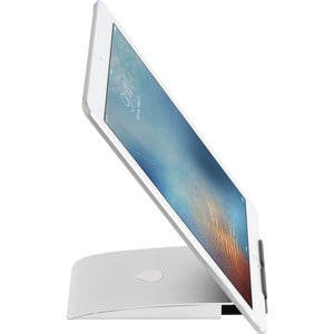 Rain Design iSlider mobile stand for iPad/iPhone - Silver - With a unique sliding design, islider stand is easy to carry, 