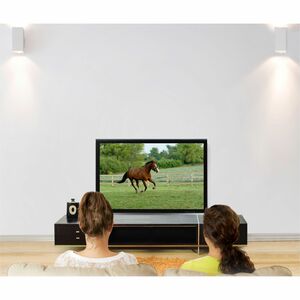 Ergotron Glide Wall Mount for TV - Black - Height Adjustable - 76.2 cm to 139.7 cm (55") Screen Support - 18.14 kg Load Ca