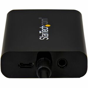 StarTech.com HDMI to VGA Adapter - With Audio - 1080p - 1920 x 1080 - Black - HDMI Converter - VGA to HDMI Monitor Adapter
