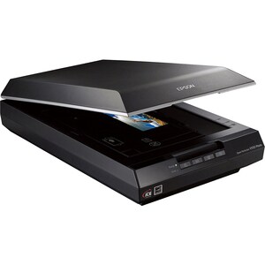 Epson Perfection V550 Flatbed Scanner - 6400 dpi Optical - 48-bit Color - 16-bit Grayscale - Desktop - USB