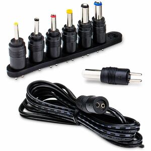 CyberPower CPUAC1U1300 Universal Power Adapter with multiple tips - 1300 mA, 3 VDC, 4.5 VDC, 5 VDC, 6 VDC, 7.5 VDC, 9 VDC,