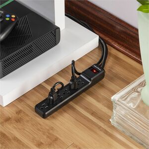 CyberPower CSB604 Essential 6 - Outlet Surge Protector with 900 J Surge Suppression - Clamping Voltage 500V, 4 ft Cord, NE
