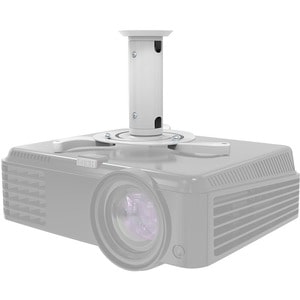 Ce support plafond pour projecteur NewStar universel, modèle BEAMER-C80WHITE, vous permet de monter un projecteur/beamer a