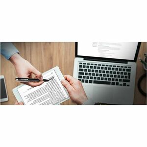 IOGEAR Accu-Tip Stylus for Tablets and Smartphones - 1 - Capacitive Touchscreen Type Supported - Rubber, Metal - Tablet, S