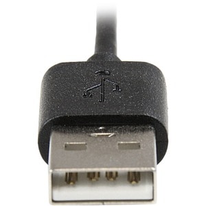StarTech.com 2m USB auf Apple 8-pin Lightning Kabel gewinkelt für iPhone / iPod / iPad - Schwarz - Erster Anschluss: 1 x L