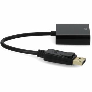 AddOn DisplayPort to DVI Dual Link Active Video Converter - Male to Female Dongle - 8" DisplayPort/DVI Video Cable for Vid