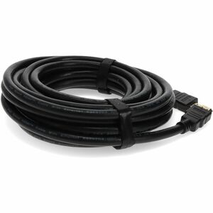 50ft HDMI 1.4 Male to HDMI 1.4 Male Black Cable Which Supports Ethernet Channel For Resolution Up to 4096x2160 (DCI 4K) - 