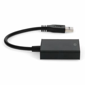 AddOn USB A 3.0 Male to HDMI 1.3 Female Adapter Including 1ft Cable - 100% compatible and guaranteed to work
