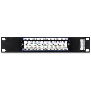 8-Port Cat. 5e Unshielded Patch Panel (10" wide)