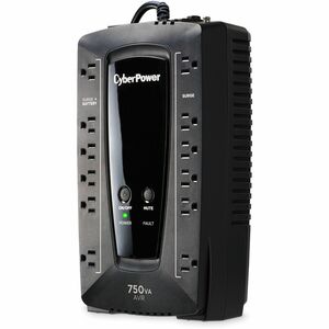 CyberPower AVRG750U AVR UPS Systems - 750VA/450W, 120 VAC, NEMA 5-15P, Compact, 12 Outlets, PowerPanel® Personal, $150000 