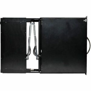Tripp Lite by Eaton NetCommander 8-Port Cat5 KVM over IP Switch - 19 in. LCD 1 Remote + 1 Local User 1U Rack-Mount - 8 Com
