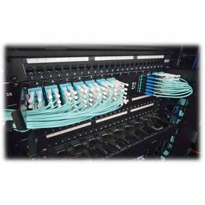 Eaton Tripp Lite Series Enclosure for 14 High-Density Fiber Cassettes, 2U - 2U High - 19" Wide - Rack-mountable"