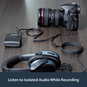 StarTech.com Slim Stereo Splitter Cable - 3.5mm Male to 2x 3.5mm Female - Cable for Audio Device, Headphone, Speaker, Cell