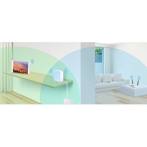 TP-Link TL-WR802N - N300 Wireless Portable Nano Travel Router - WiFi Bridge/Range Extender/Access Point/Client Modes - Mob