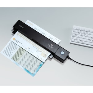 Canon imageFORMULA P-208II Scan-tini Handheld Scanner - 600 dpi Optical - 24-bit Color - 8-bit Grayscale - 8 ppm (Mono) - 