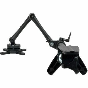 Eaton Tripp Lite Series Full Motion Flex Arm Desk Clamp for 13" to 27" Monitors - 22 lb Load Capacity - Steel, Metal - Black"