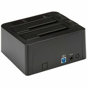 StarTech.com Box externo USB 3.1 Gen 2 (10Gbps) a doppio alloggiamento da 2,5"/3,5" SATA SSD/HDD - 2 x Disco rigido suppor