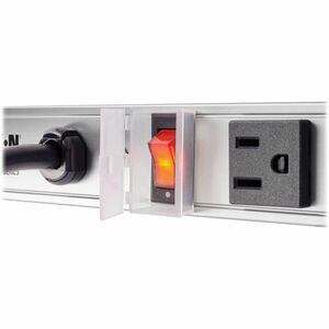 Eaton Tripp Lite Series 8-Outlet Vertical Power Strip, 120V, 15A, 10 ft. (3.05 m) Cord, 5-15P, 24 in. - NEMA 5-15P - 8 x N