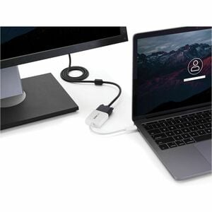 StarTech.com Adaptateur vidéo USB-C vers VGA - M/F - 1920x1200 / 1080p - Blanc - Blanc
