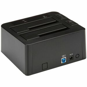 StarTech.com Docking Station de 2 Bahías - USB 3.1 a SATA I/II/III de 2.5/3.5" - Base de Acoplamiento SSD/HDD - Hot Swap -