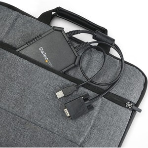 USB 2.0 KVM Konsole - Mobiler Laptop Crash Cart Adapter mit Datenübertragung und Videoaufnahme - 1 Lokaler Benutzer(n) - W