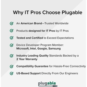 Plugable USB 2.0 Transfer Cable, Unlimited Use, Transfer Data Between 2 Windows PC's - Compatible with Windows 11, 10, 8.1