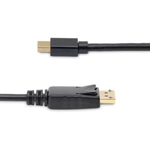 StarTech.com 3ft (1m) Mini DisplayPort to DisplayPort 1.2 Cable, 4K x 2K mDP to DisplayPort Adapter Cable, Mini DP to DP C
