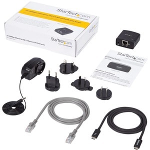 USB NETWORK LPR PRINT SERVER 10BASE T100BASE TX AUTO SENSING