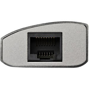 StarTech.com 3-Port USB Hub with Ethernet, USB-A Ports, Gigabit Ethernet/GbE, USB 5Gbps, Bus-Powered, Portable Laptop USB 