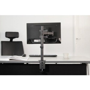 Neomounts Neomounts Pro NM-D135BLACK Desk Mount for Flat Panel Display - Black - 1 Display(s) Supported - 76.2 cm (30") Sc