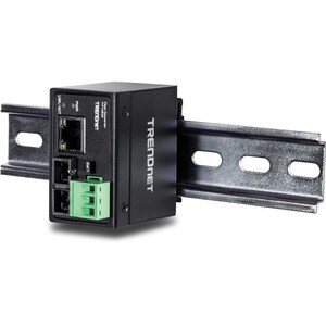 TRENDnet TI-F10S30 Transceiver/Media Converter - New - TAA Compliant - 1 Port(s) - 1 x Network (RJ-45) - 1 x SC - Optical 