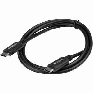 StarTech.com 1m 3 ft USB C Cable - M/M - USB 2.0 - USB-IF Certified - USB-C Charging Cable - USB 2.0 Type C Cable - Cable 