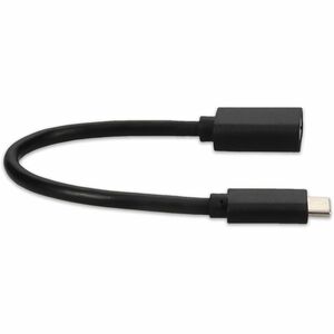 AddOn USB Cable - 6.7" USB Data Transfer Cable for Portable Hard Drive, Tablet - First End: 1 x USB 3.1 Type C - Male - Se