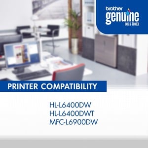 Brother Genuine TN890 Ultra High Yield Mono Laser Toner Cartridge - Laser - Ultra High Yield - 20000 Pages - Black - 1 Each