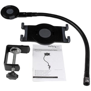 StarTech.com Gooseneck Tablet Holder - For Most 7" to 11" Tablets - Adjustable clamp fits tablet width or length of 6.5" t