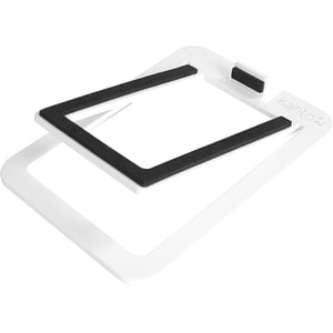 Kanto S2 Desktop Speaker Stands for Small Speakers, White - 12 lb Load Capacity - 1.30" Height x 3.90" Width x 5.30" Depth