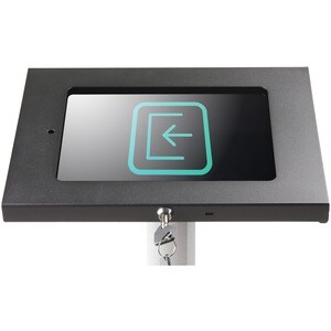 StarTech.com Secure Tablet Floor Stand - Security lock protects your tablet from theft and tampering - Supports iPad and o