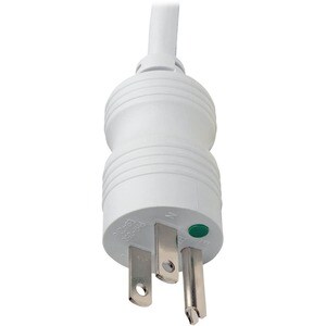 Tripp Lite Safe-IT Surge Protector Power Strip Hospital Medical Antimicrobial 4 Outlet 6' Cord - White - NEMA 5-15P-HG - 4