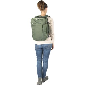 Tucano Tugò Carrying Case (Backpack) for 15.6" Notebook - Green - Water Resistant - Shoulder Strap, Handle, Chest Strap, T